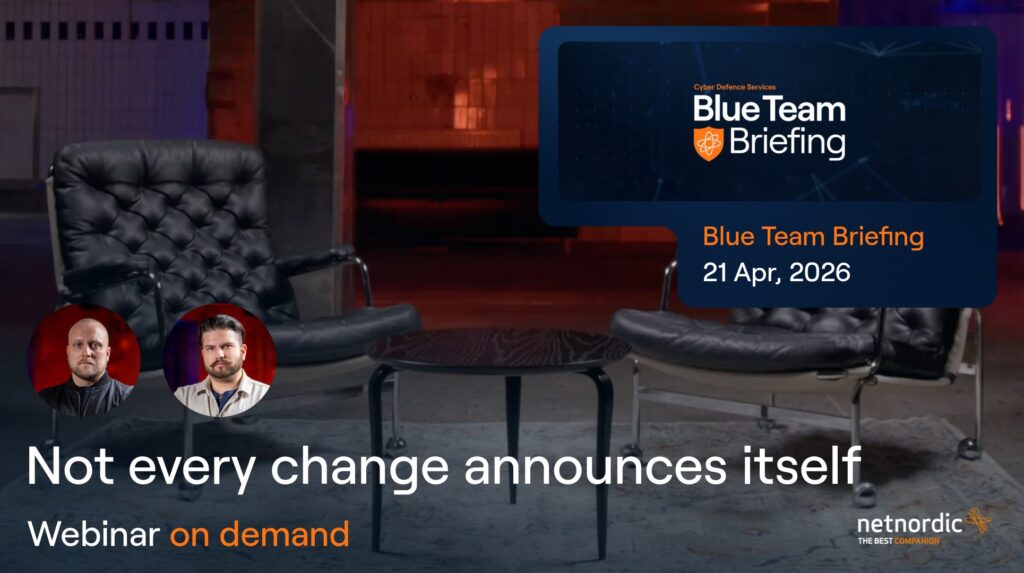 Blue Team Briefing Podinar